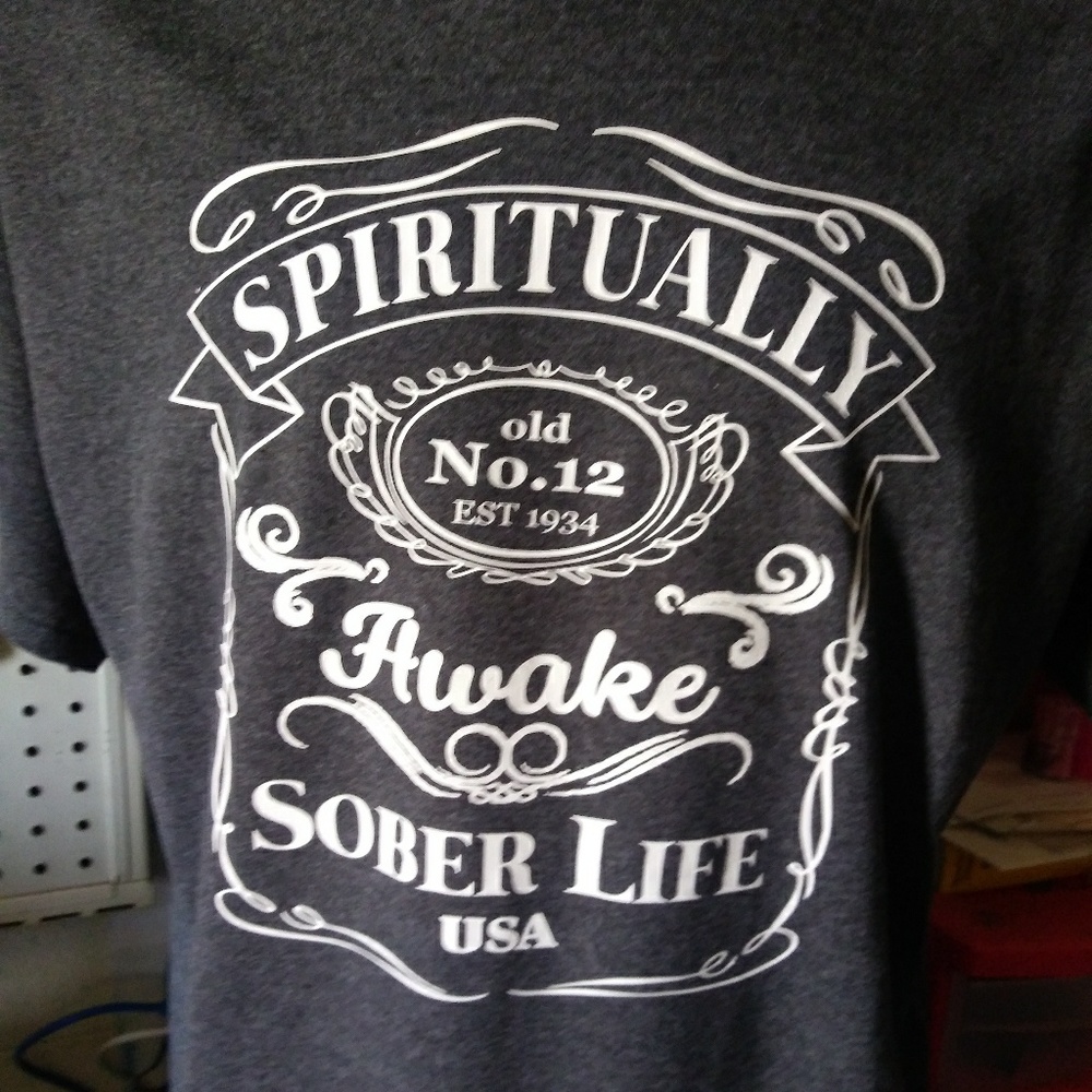 Spiritually Awake sobriety Tee